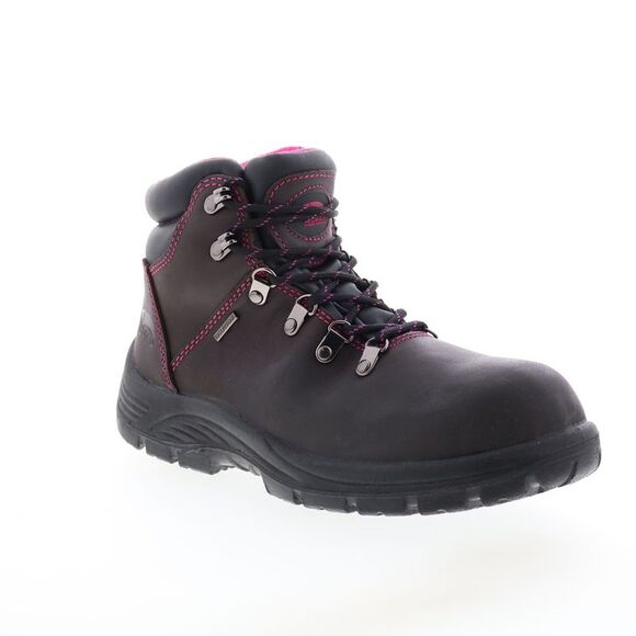 Avenger Womens Framer Soft Toe Electrical Hazard Waterproof Brown Boots (NWT) - Picture 2 of 7